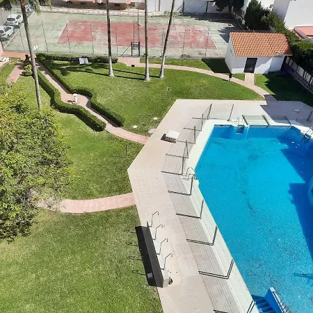 Flat Studio 150m From The Beach With Pool Apartamento *